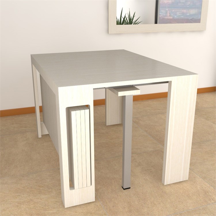 Extensible console Mercurio XXL with extensions-rack in Consolle