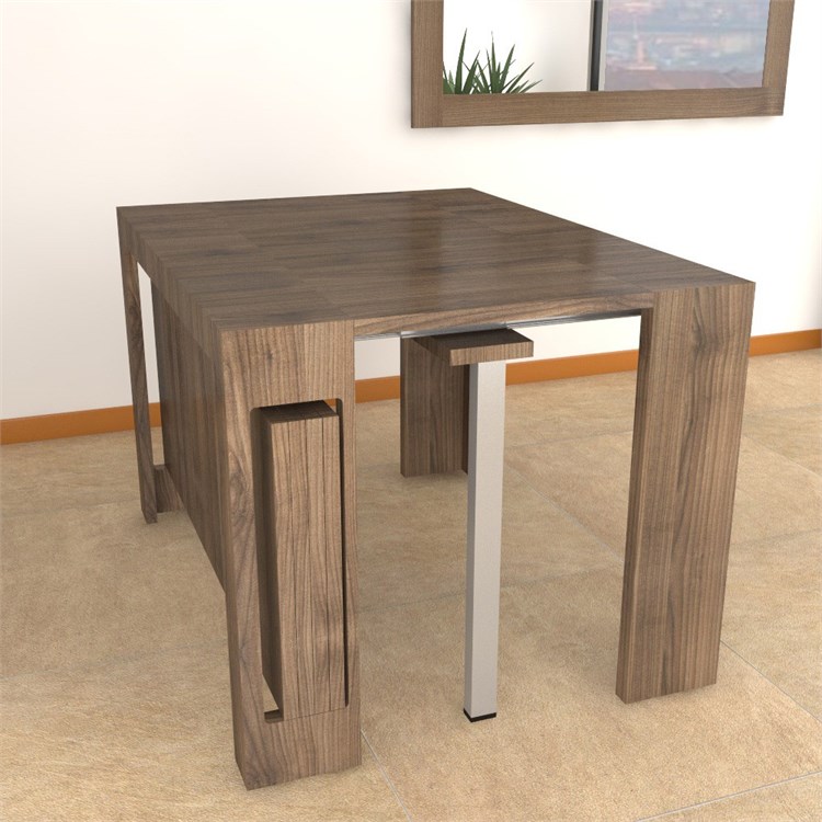 Extensible console Mercurio XXL with extensions-rack in Consolle