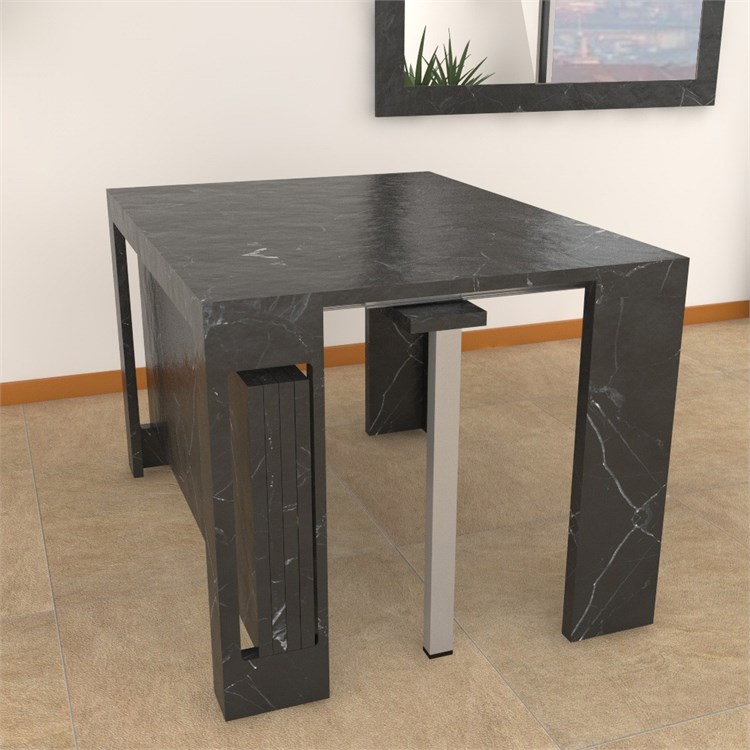 Extensible console Mercurio XXL with extensions-rack in Consolle