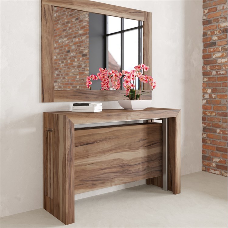 Extensible console Mercurio XXL with extensions-rack in Consolle