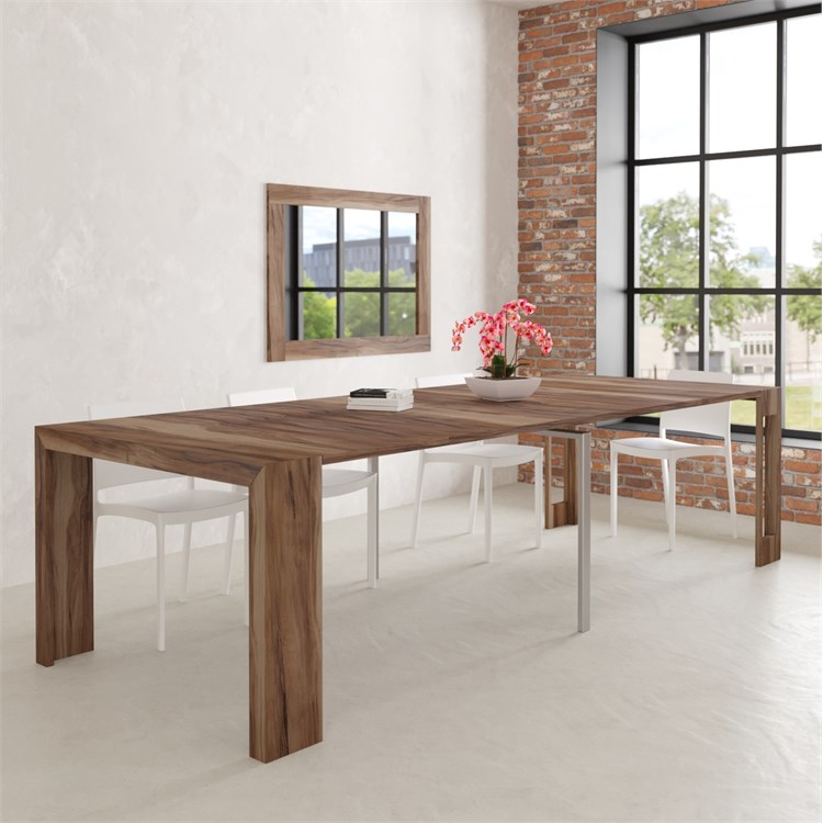 Extensible console Mercurio XXL with extensions-rack in Consolle