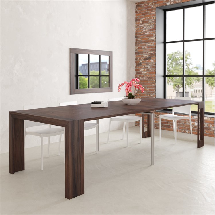 Extensible console Mercurio XXL with extensions-rack in Consolle