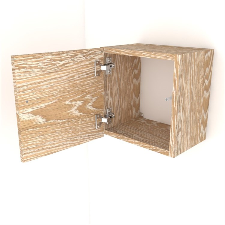 Wall cubes with door in Shelf brackets and Supports