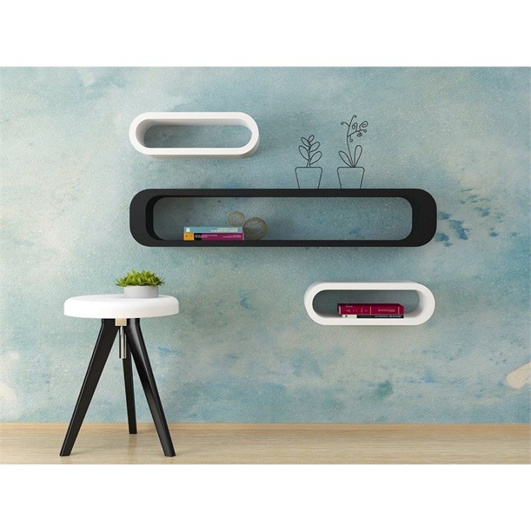 Etagere cube ovale in Mobilier et accessoires