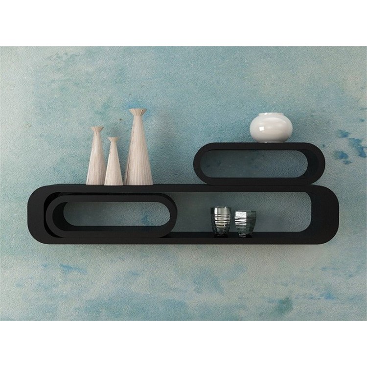 Oval Wall Cubes in Shelf brackets and Supports