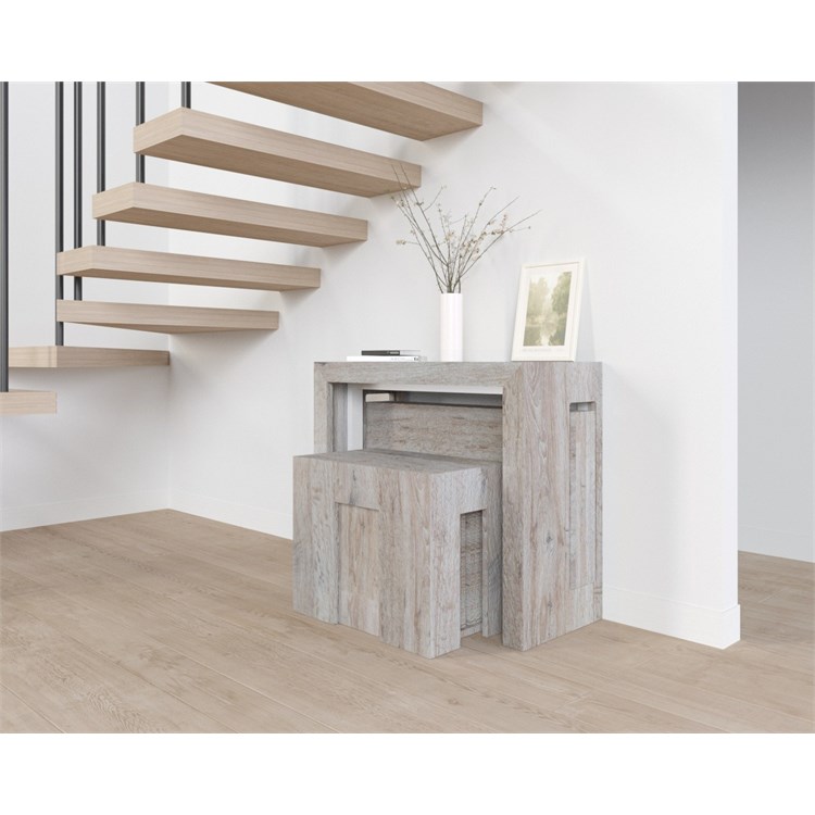 Kit console Mercurio + Banc Candy – extensibles 300cm in Consolle