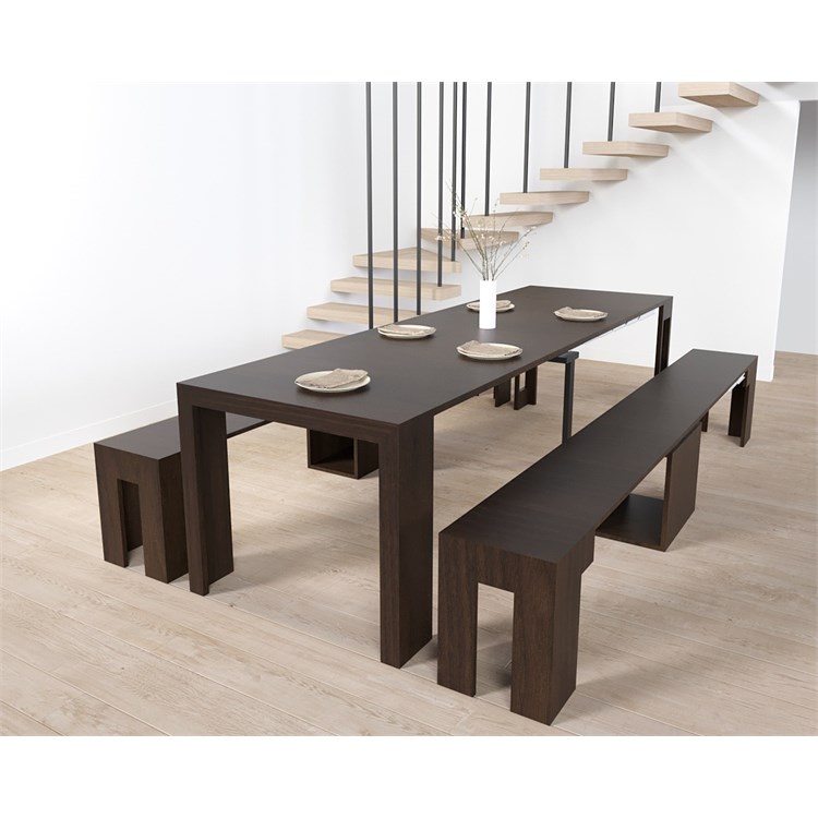 Kit console Mercurio + Banc Candy – extensibles 300cm in Consolle