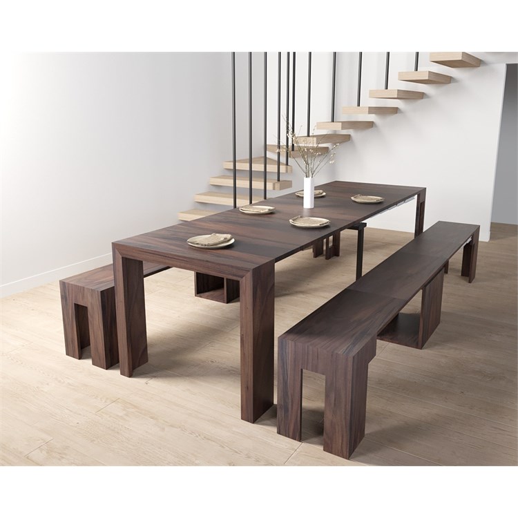 Kit console Mercurio + Banc Candy – extensibles 300cm in Consolle