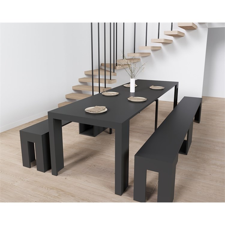 Kit console Mercurio + Banc Candy – extensibles 300cm in Consolle