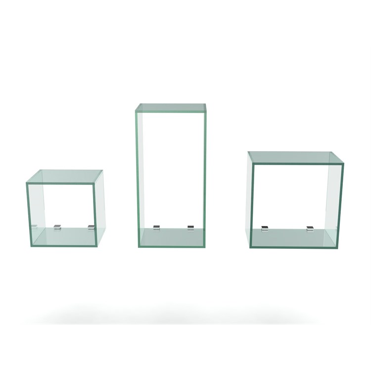 Etagere cube en verre in Mobilier et accessoires