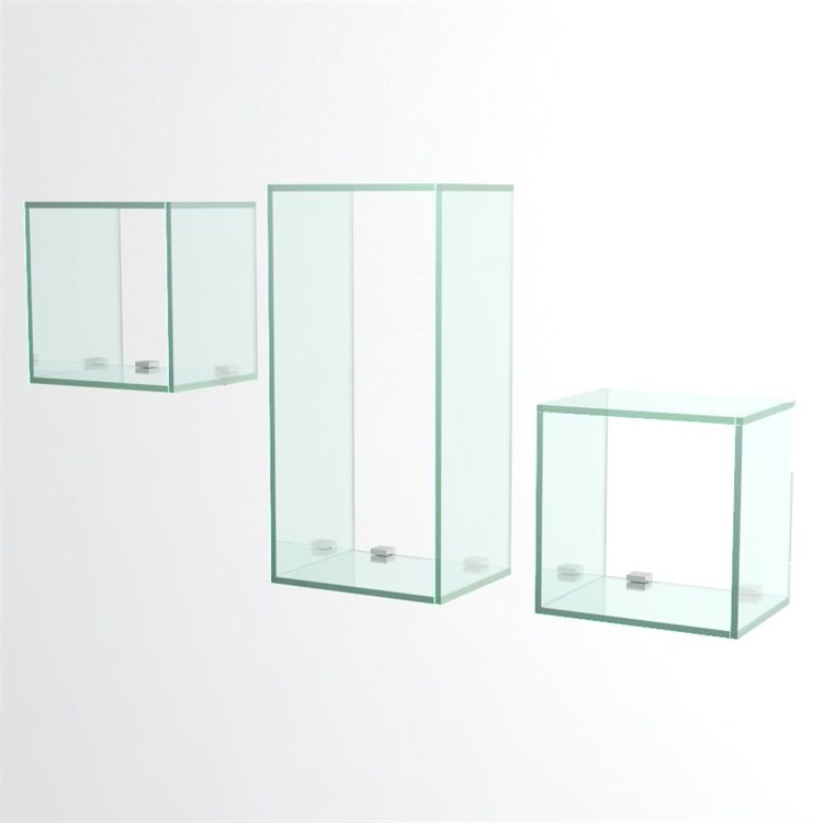 Cubi da parete in vetro in Complementi d'arredo