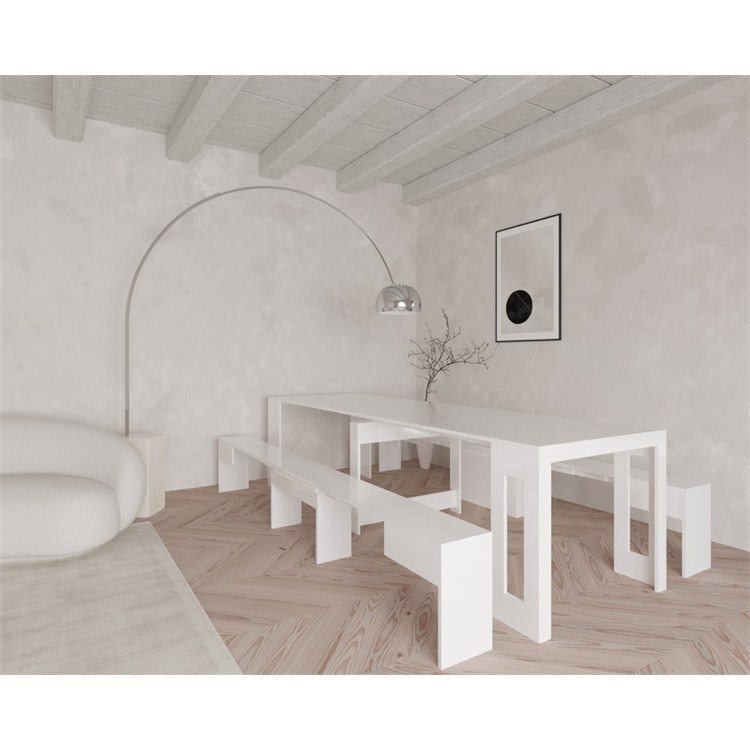 Kit Karen console extensible + bancs extensibles in Consolle