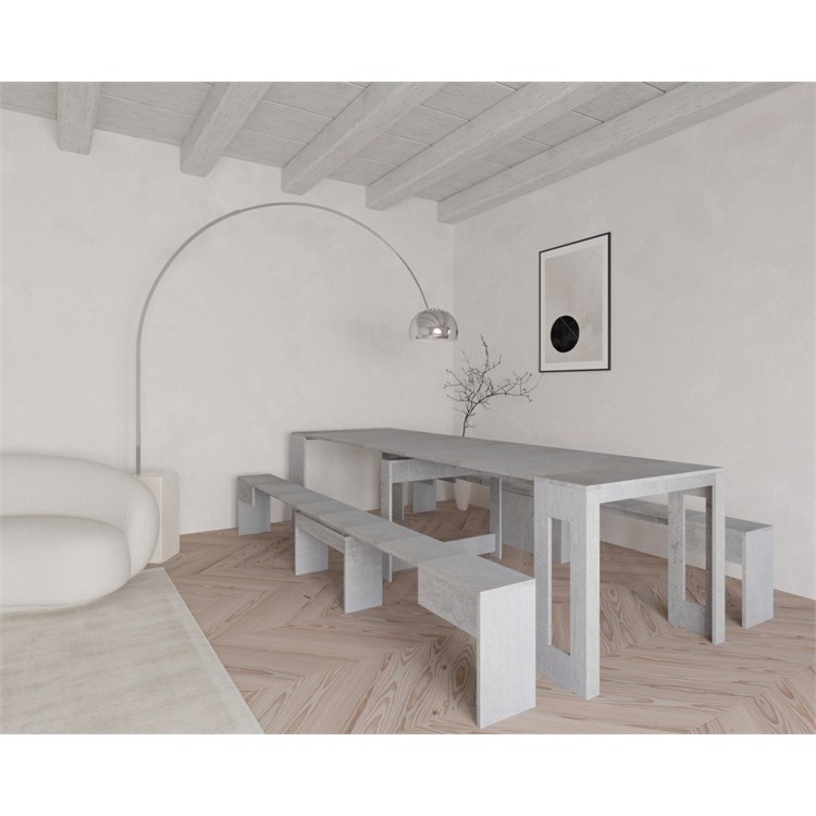 Kit Karen console extensible + bancs extensibles in Consolle