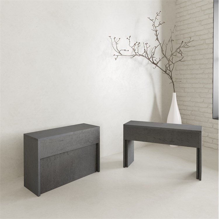Karen extendable bench with extension holder in Consolle