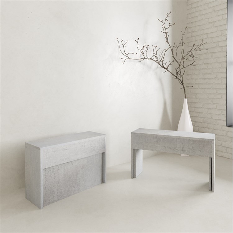 Karen extendable bench with extension holder in Consolle