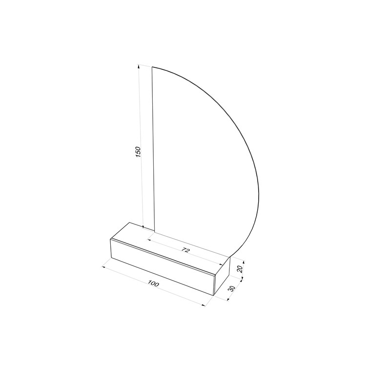 Pensile + Specchio Vela