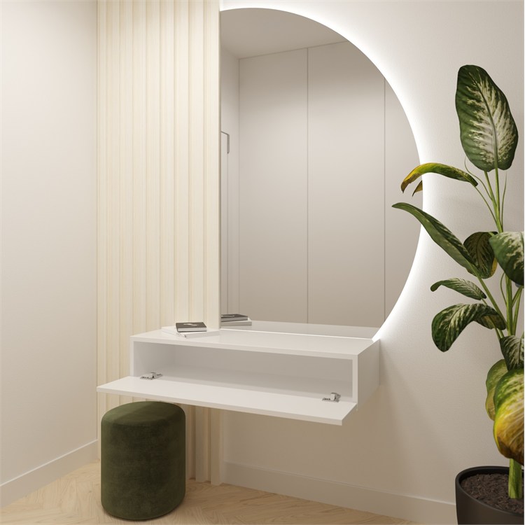 Pensile + Specchio Vela in 