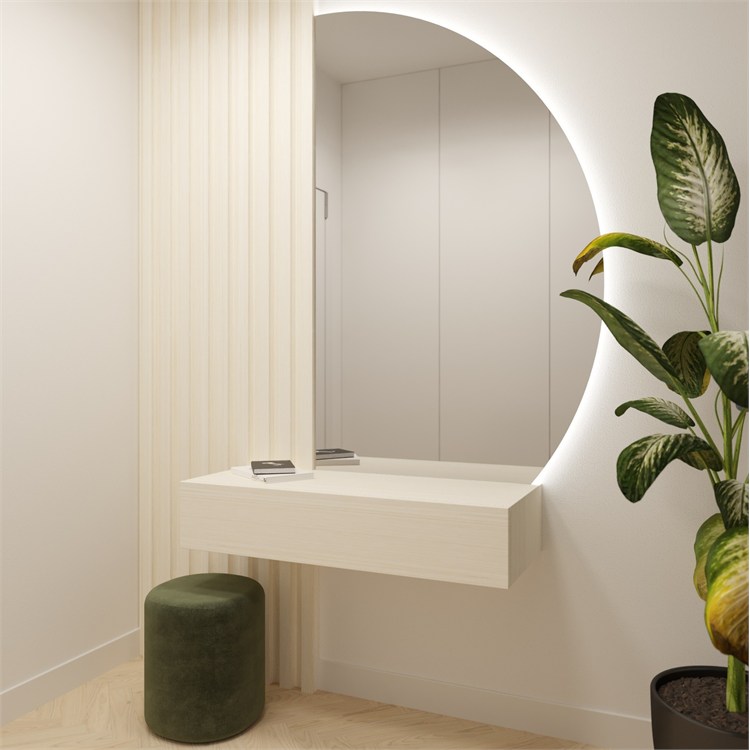 Pensile + Specchio Vela in 