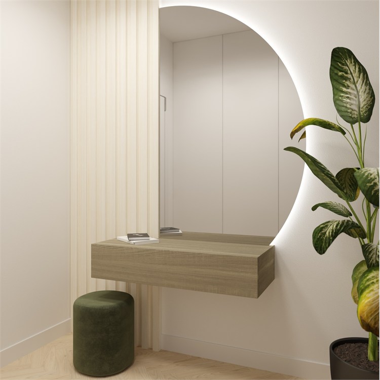 Pensile + Specchio Vela in 