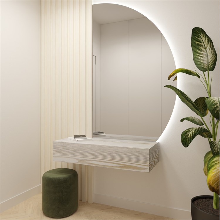 Pensile + Specchio Vela in 