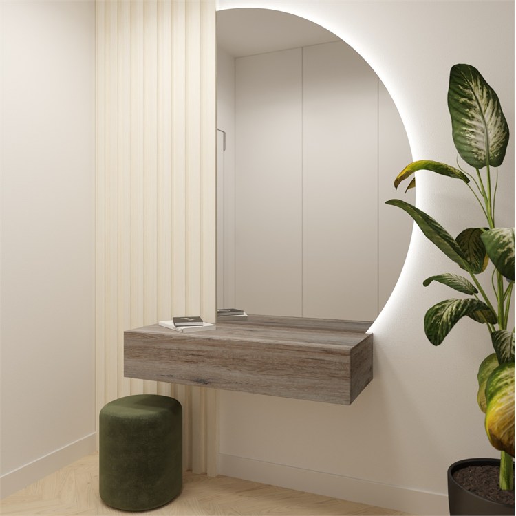 Pensile + Specchio Vela in 