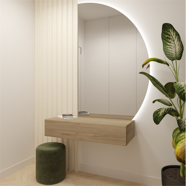 Pensile + Specchio Vela in 