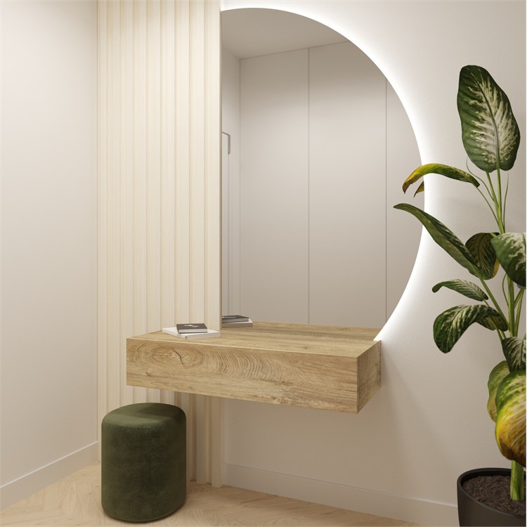 Pensile + Specchio Vela in 