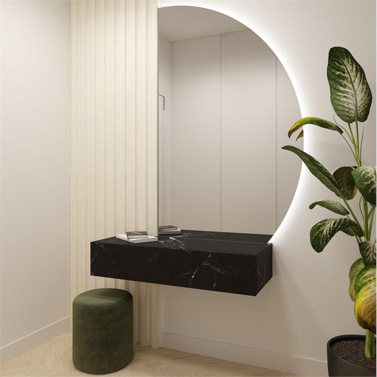 Pensile + Specchio Vela in 