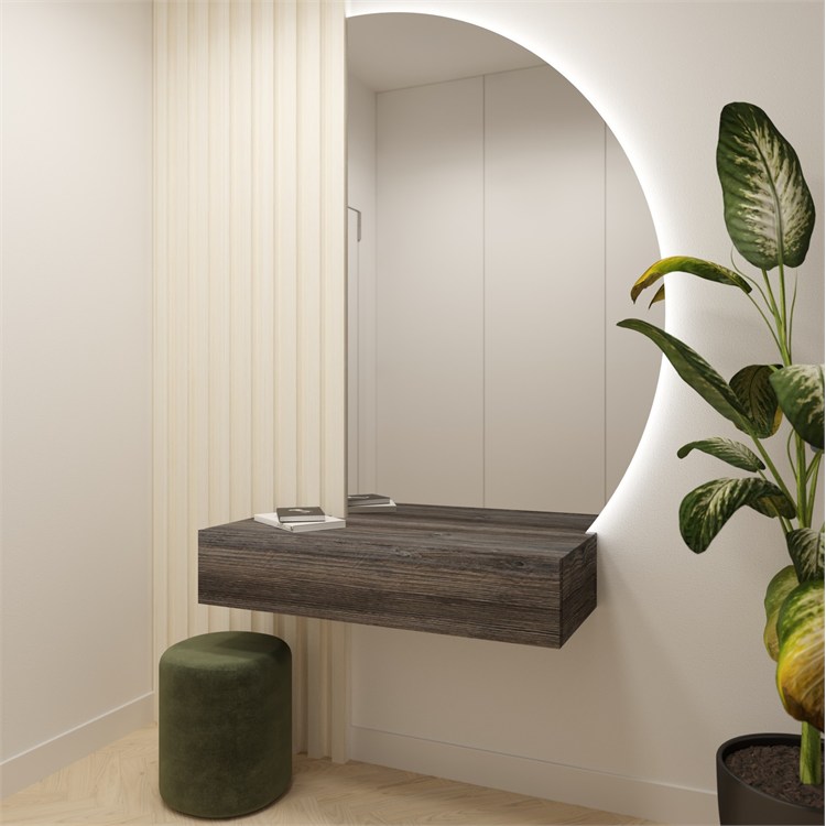 Pensile + Specchio Vela in 