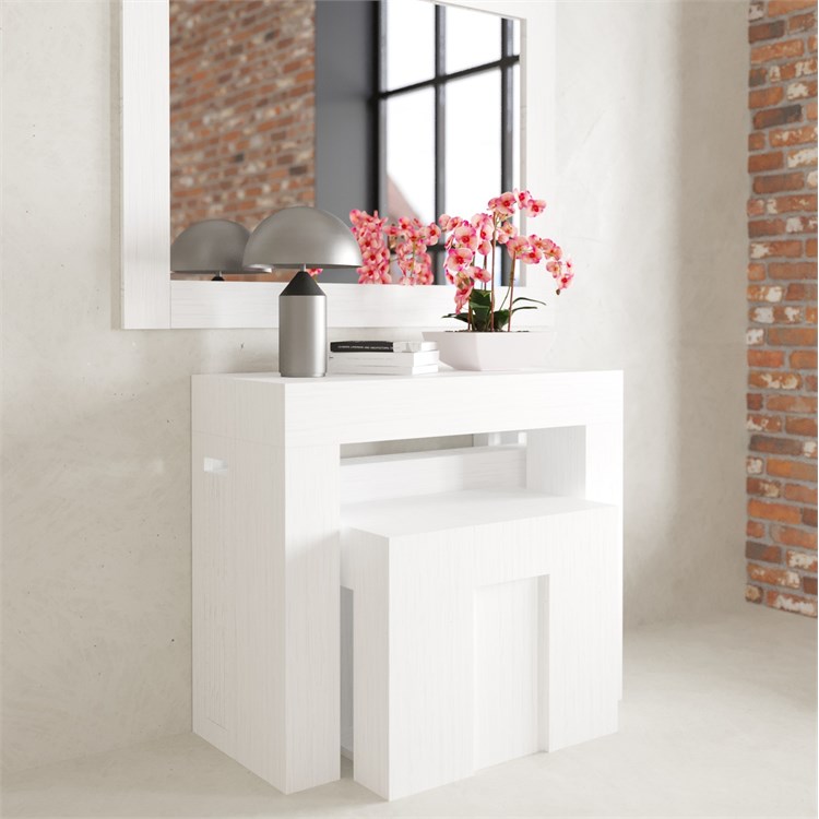 copy of Extensible console Kilika in laminated wood folding in Consolle