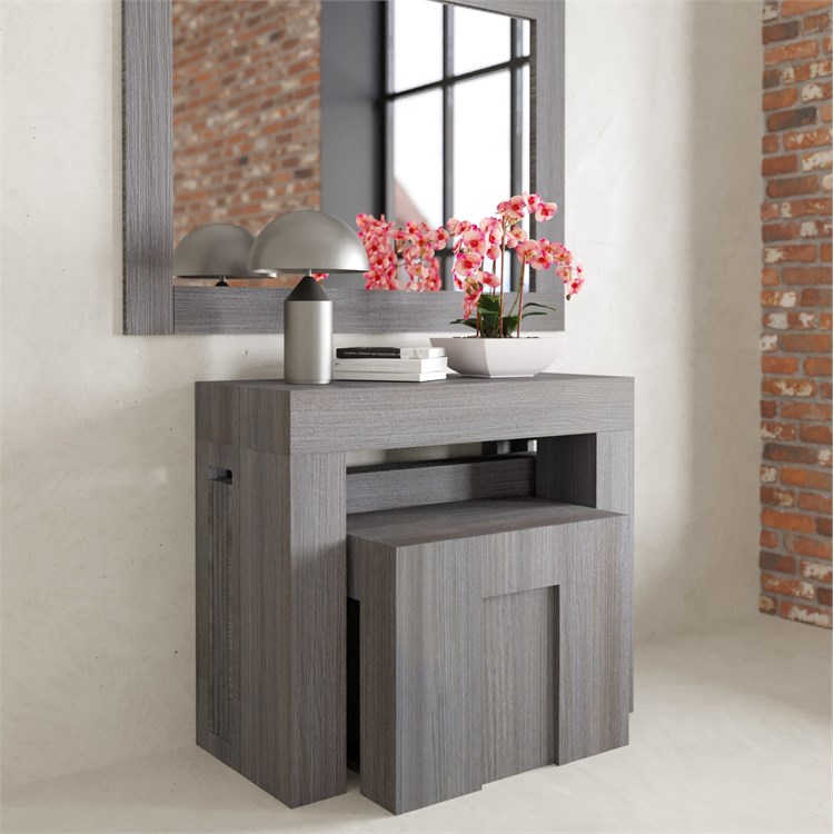 copy of Extensible console Kilika in laminated wood folding in Consolle