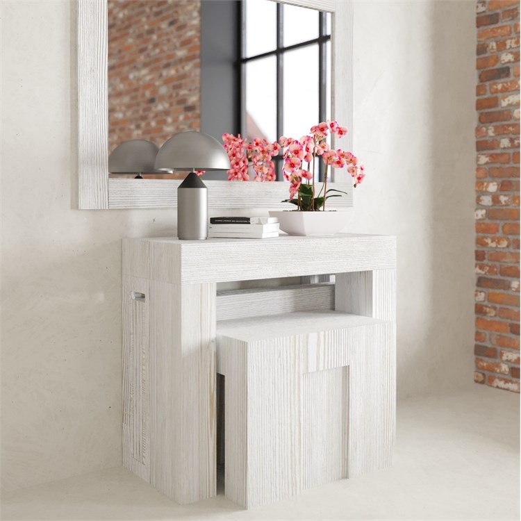 copy of Extensible console Kilika in laminated wood folding in Consolle