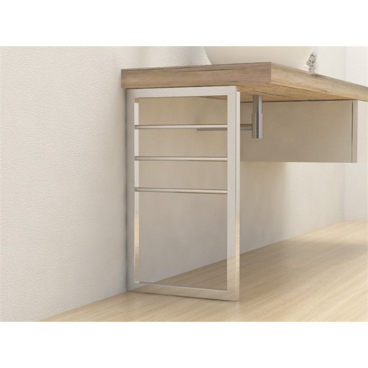 Base porta asciugamani per mensola lavabo in Arredo bagno